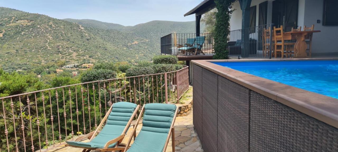 Villetta With Heated Pool And Panoramic View Torre delle Stelle Exterior foto